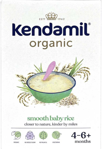 Organic Smooth Baby Rice 120g
