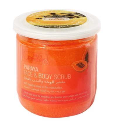 Skin Doctor-CK131 Face and Body Scrub Papaya 500 ml
