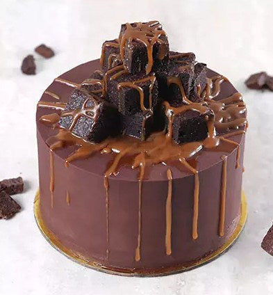 Special Brownie Caramel Cake 500 gm