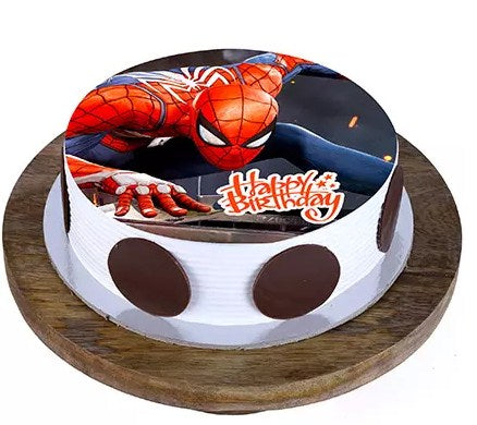 Spiderman Truffle Cake 1 Kg