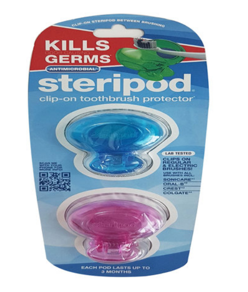 Steripod Kills Germs Toothbrush Sanitizer