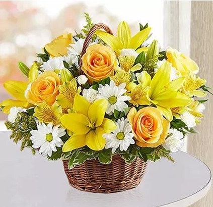 Sunshine Flower Basket