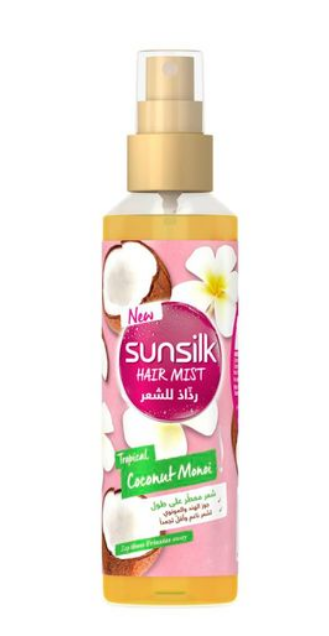 Sunsilk Tropical Coconut Monoi Hair Mist Smooth 160ml