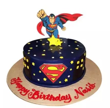Superman Cakes Chocolate