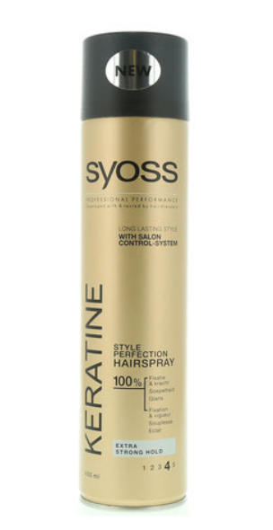 Syoss Keratin Extra Strong Hold Hairspray 400ml