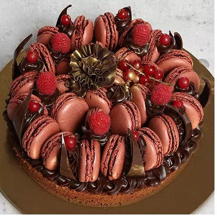 Tempting Choco Macronade Cake 4 Portion