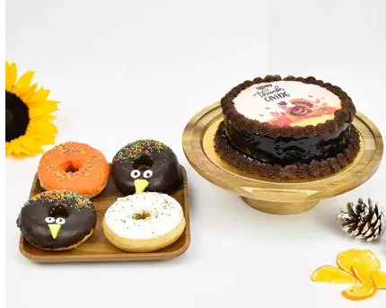 Thanksgiving Cake n Donuts