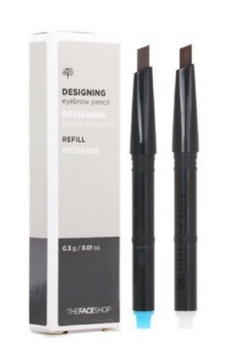 TheFaceShop Designing Eyebrow Pencil 06 Dark Gray(Refill) 0.3g