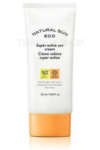 TheFaceShop Natural Sun Eco Super Active Sun Cream SPF50+PA++++ 50ml