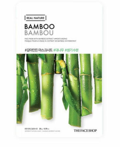 TheFaceShop Real Nature Bamboo Face Mask(Gz) 20g