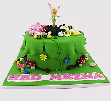 Tinker Bell Chocolate Cake
