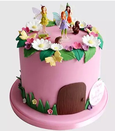 Tinker Bell Faries Chocolate Cake