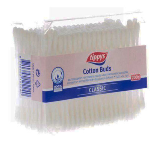 Tippy\'s Classic Rectangular Cotton Pack of 200