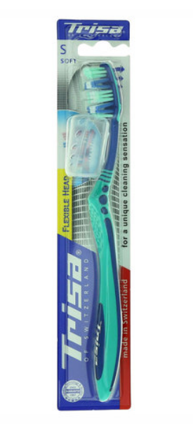 Trisa Flexible Head Soft Toothbrush