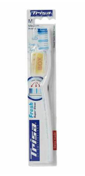 Trisa Fresh Super Clean Tooth Brush Medium