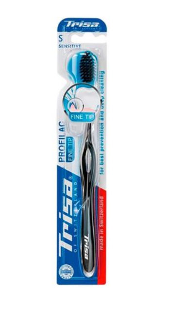 Trisa Profilac Finetip Toothbrush With Travel Cap