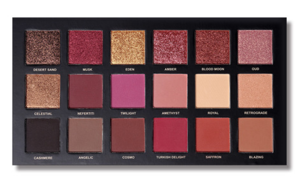 UCANBE-UCANBE 18 Colors Eyeshadow Makeup Palette Shimmer Matte Pigmented Pressed Eyes