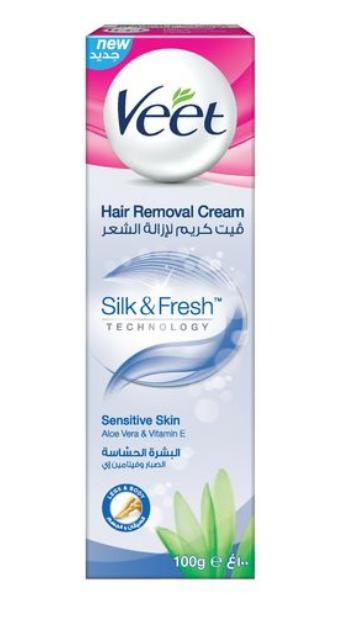 Veet Hair Removal Cream For Sensitive Skin 100g