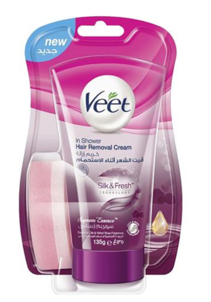 Veet Suprem Essence In Shower Hair Removal Cream 150ml