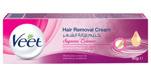 Veet Supreme Essence Velvet Rose Hair Removal Cream 90ml