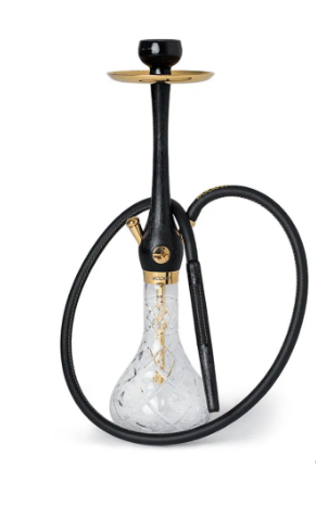 WOOKAH HOOKAH 24K GOLD PLATED NOX OLIVES