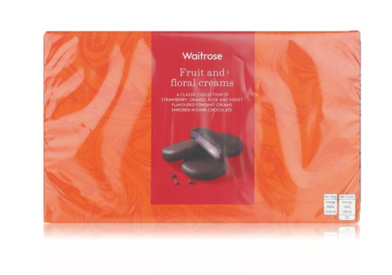 Waitrose fruit & floral creams 165g
