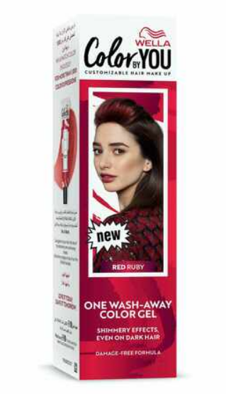 Wella Color By You One Wash-Away Color Gel Red Ruby
