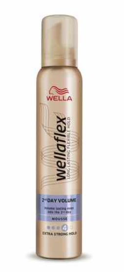 Wellaflex 2Nd Day Volume Mousse Extra Strong Hold