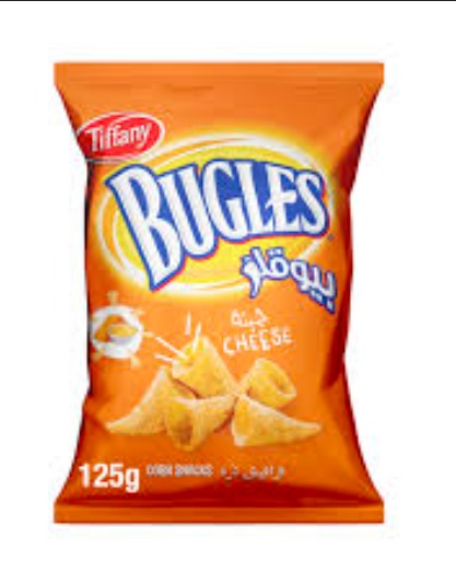 Tiffany Bugles Cheese 125g