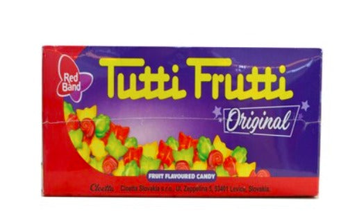 Cloetta Red Band Original Leaf Tutti Frutti Candy, 18g Pack of 30
