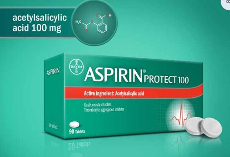 Aspirin Protect 100 mg Tablets 90's