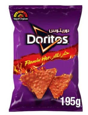 Doritos Flaming Hot Tortilla Chips 175g