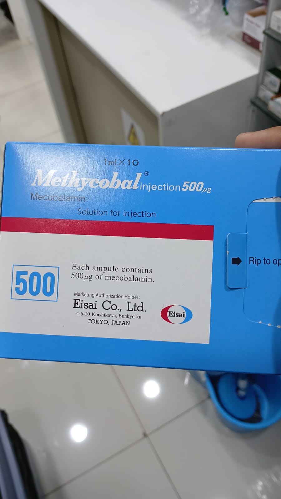 METHYCOBAL AMP./ INJ 10S