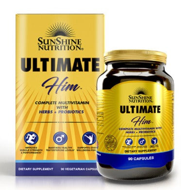 Sunshine Nutrition Ultimate Him Vegetarian Cap 90s
