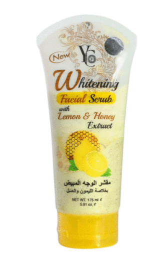 YC - Lemon & Honey Extract Whitening Facial Scrub 175ml