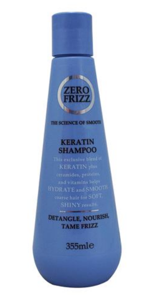 Zero Frizz Keratin Shampoo 355ml