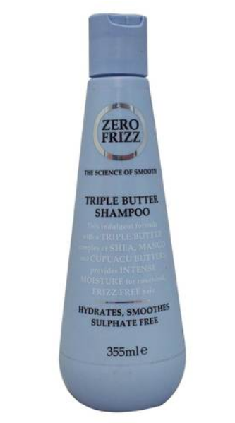 Zero Frizz Triple Buter Shamp 355ml