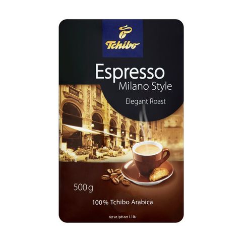 Tchibo Espresso Milano Style Elegant Roasted Coffee Beans 500g