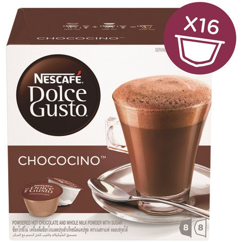 Nescafe Dolce Gusto Chococino Chocolate Capsules x Pack of 16