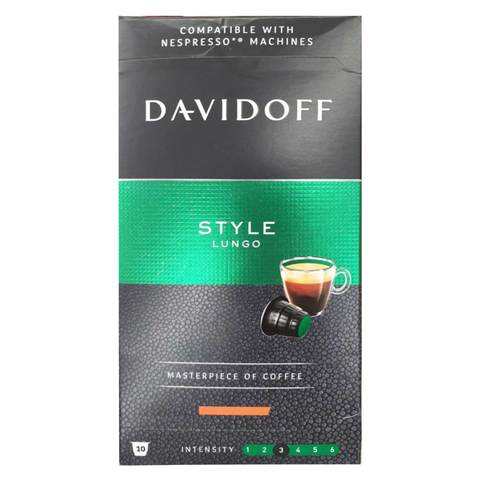 Davidoff Style Lungo Capsules 5.5g x 10 Count