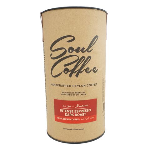 Soul Coffee Intense Espresso Dark Roast Whole Bean Coffee 200g