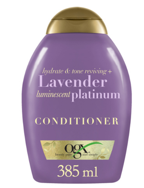 OGX - Conditioner, Hydrate & Color Reviving+ Lavender Luminescent Platinum, With Uva/U