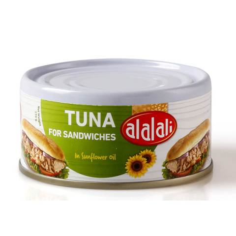 Al Alali Yellowfin Tuna for Sandwiches in Sunflower Oil 170g