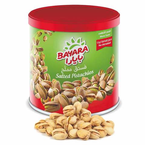 Bayara Pistachios Salted Can 200g