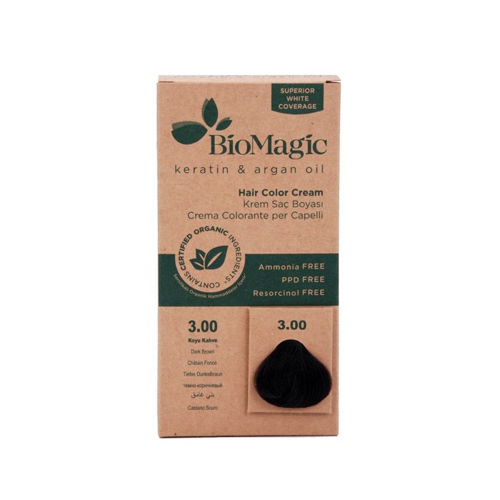 Biomagic Hair Color C K 3/00 Dark Brown