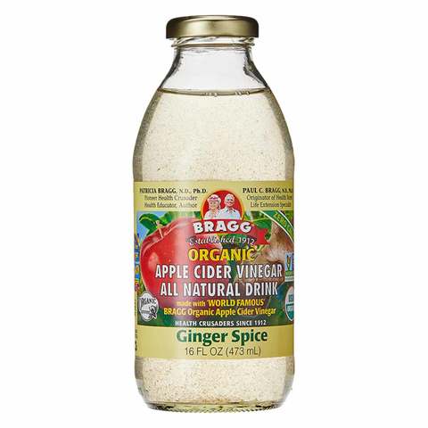 Bragg Apple Cider Vinegar And Ginger Spice Drink 473ml