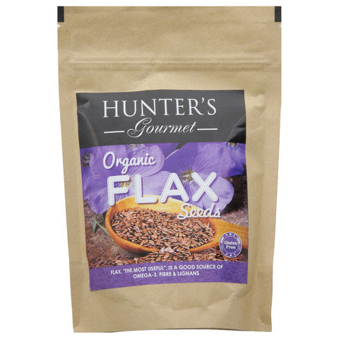 Hunter\'s Gourmet Organic Flax Seeds 300g