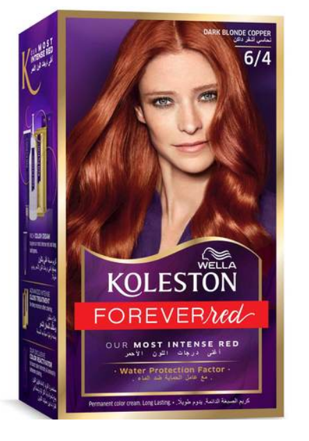 Wella Koleston Permanent Hair Color Kit Dark Blonde Copper 6/4