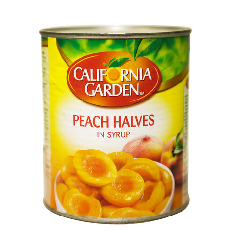 California Garden Peach Halves in Syrup 825g