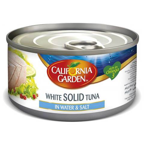 California Garden Canned White Solid Tuna In Water And Salt 170g